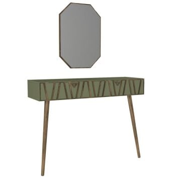 Forest Aynalı Dresuar Ceviz - Sardunya