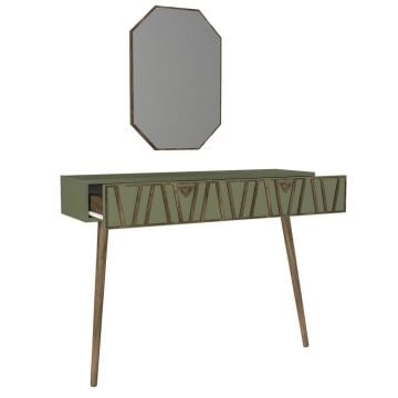 Forest Aynalı Dresuar Ceviz - Sardunya