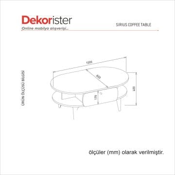 Sirius Orta Sehpa - Sepet