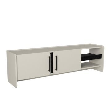 Venera Tv Sehpası Kumtaşı - Senkronsiyah 150 cm