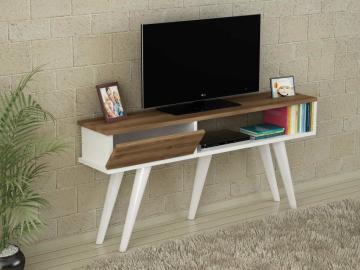 Dekorister Eylül Tv Ünitesi Beyaz-Ceviz