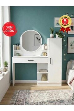 Dorpek Andera Aynalı Makyaj Masası, Çekmeceli Makyaj Masası & Organizeri