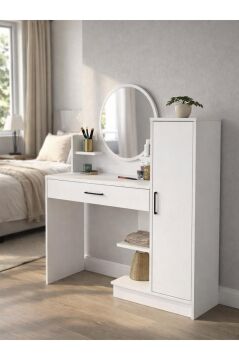 Dorpek Andera Aynalı Makyaj Masası, Çekmeceli Makyaj Masası & Organizeri