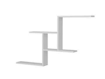 Dekorister Tibet Duvar Rafı Beyaz