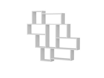 Parola Duvar Rafı Beyaz