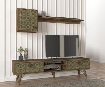 Valente Tv Ünitesi Ceviz-Sardunya