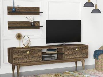 Dekorister Royal Tv Ünitesi Ceviz