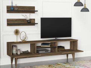 Dekorister Royal Tv Ünitesi Ceviz