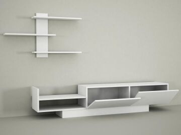 Egemen Tv Ünitesi Beyaz