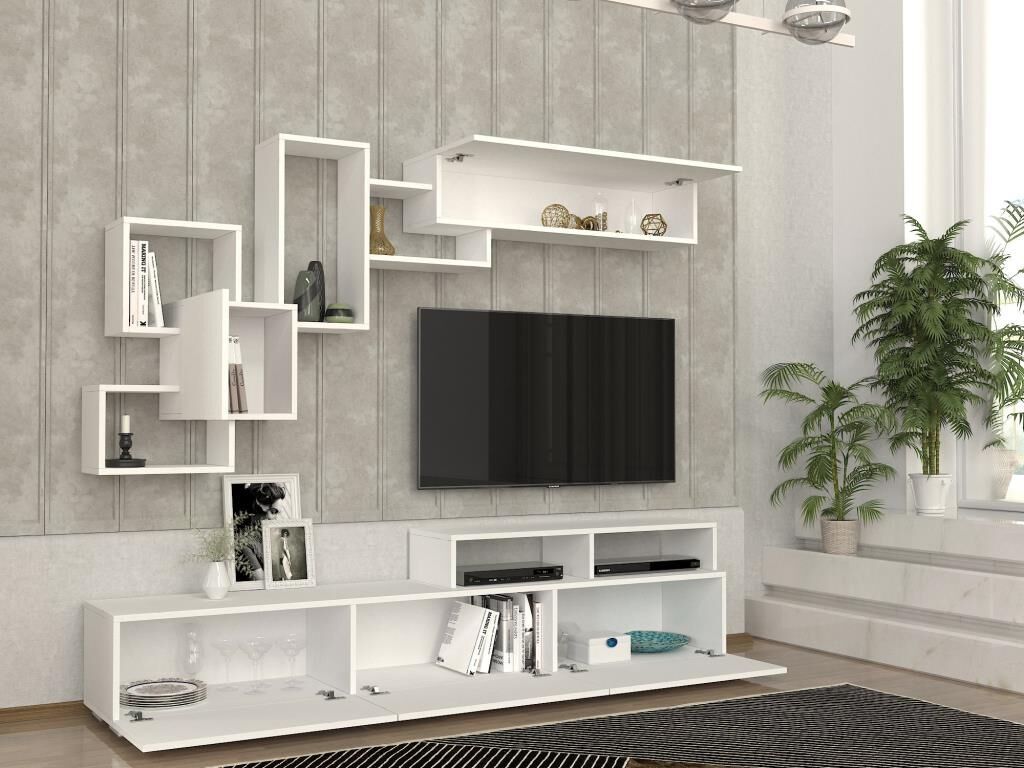 Elit Tv Ünitesi Beyaz