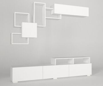 Elit Tv Ünitesi Beyaz