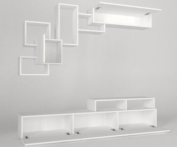 Elit Tv Ünitesi Beyaz