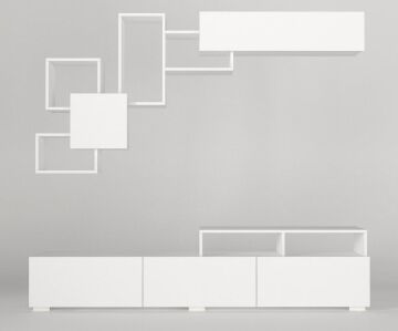 Elit Tv Ünitesi Beyaz