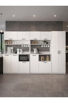 Dorpek Tuco 5 Raflı Kiler Dolabı & Tuco 3 KPK Mutfak Dolabı, Kahve Köşesi & Tuco 2 KPK Çok Amaçlı Dolap