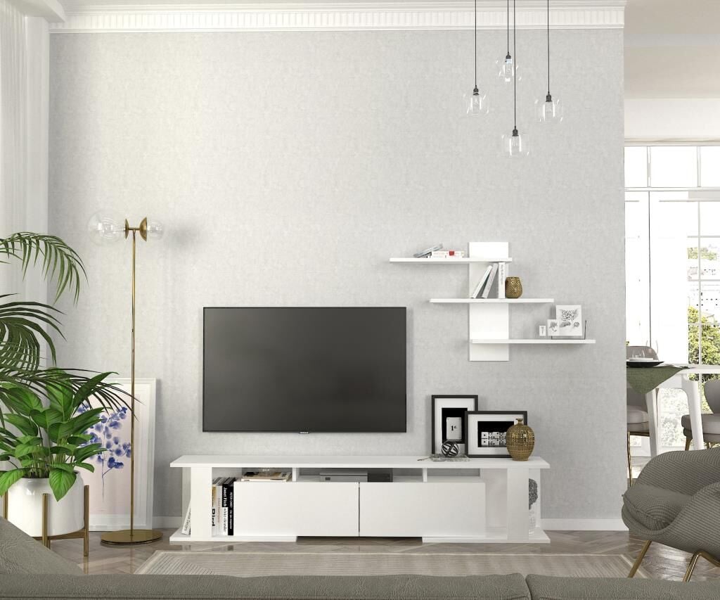 Dekorister Game Tv Ünitesi Beyaz