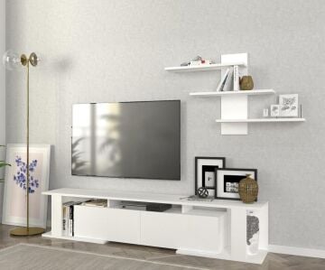 Dekorister Game Tv Ünitesi Beyaz
