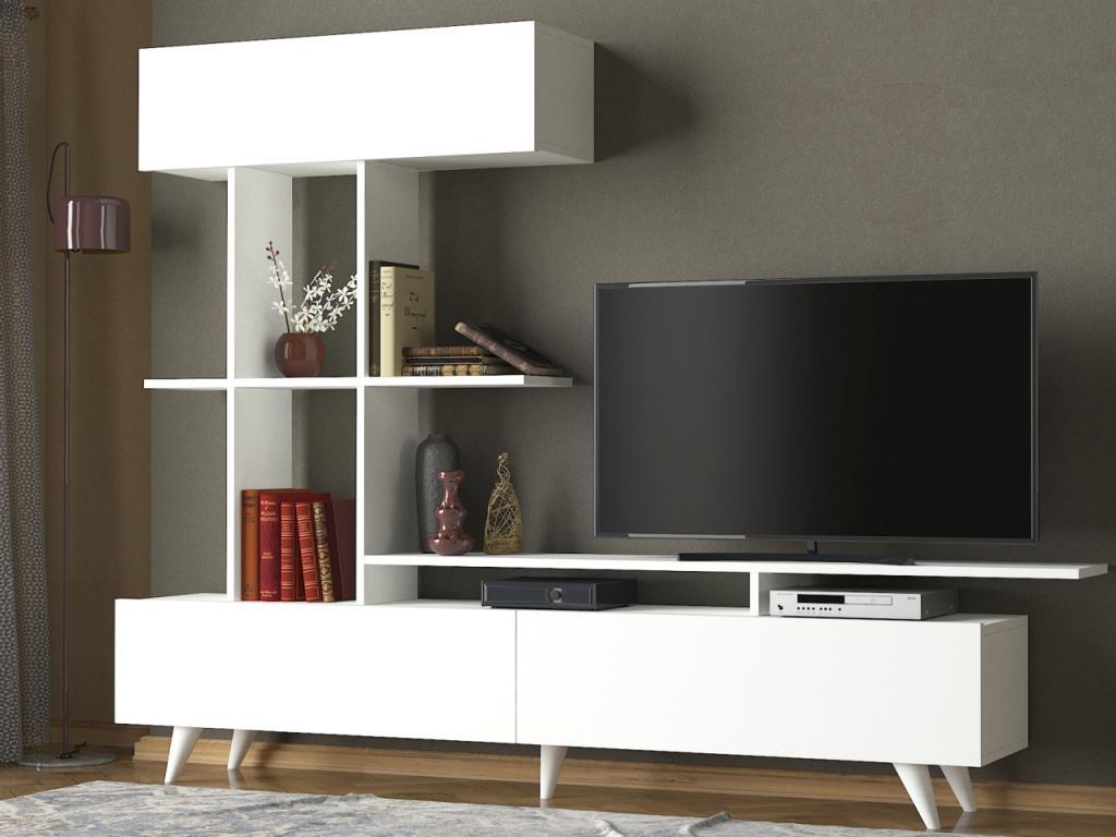 Dekorister Violet Tv Ünitesi Beyaz