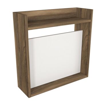 Laptop Çalışma Masası Beyaz-Ceviz