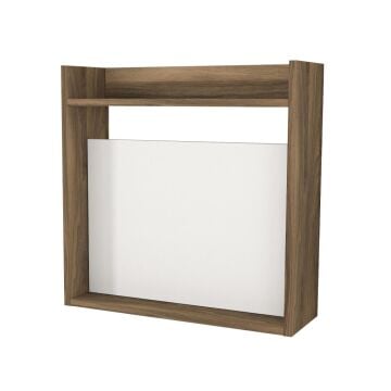 Laptop Çalışma Masası Beyaz-Ceviz