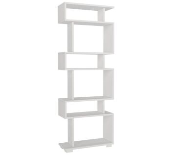 Blok Kitaplık Beyaz