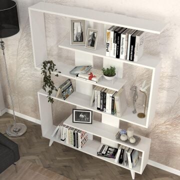 Rain Kitaplık Beyaz