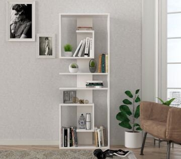 Capy Kitaplık Beyaz