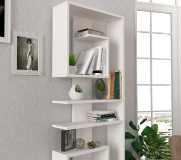 Capy Kitaplık Beyaz