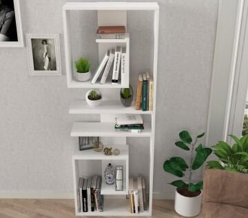 Capy Kitaplık Beyaz