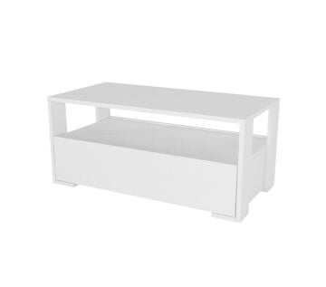 Balina Orta Sehpa Beyaz