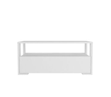 Balina Orta Sehpa Beyaz