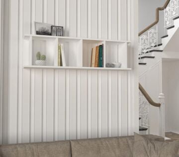 Snow Duvar Rafı Beyaz