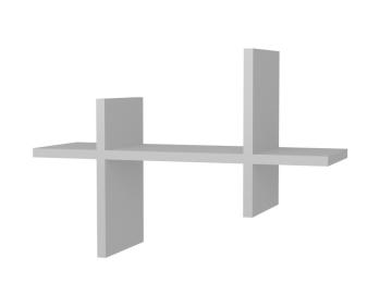 Dekorister Bambi Duvar Rafı Beyaz