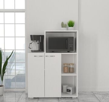 Pars Mutfak Dolabı - Fırın Dolabı Beyaz