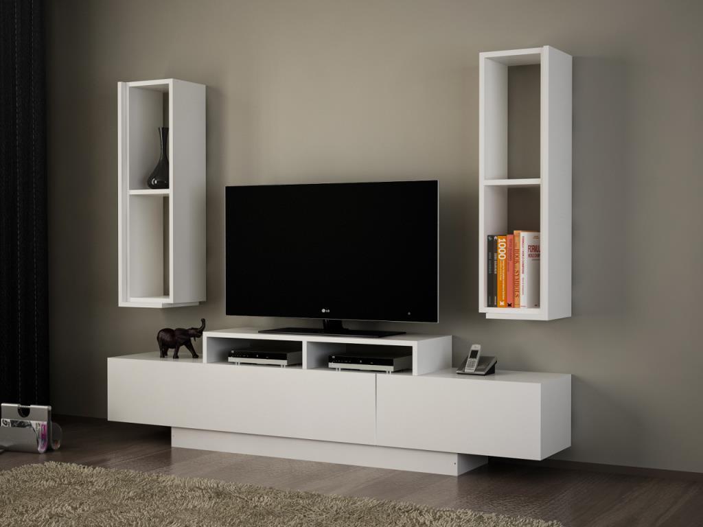 Dekorister Yumy Tv Ünitesi Beyaz