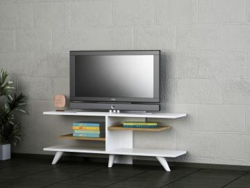 Dekorister Fever Tv Ünitesi Beyaz-Ceviz