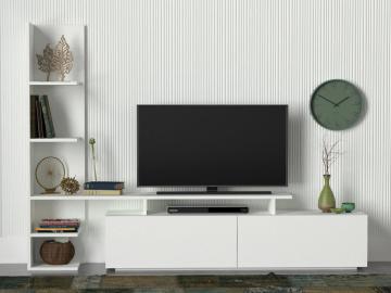 Dekorister Home Tv Ünitesi Beyaz