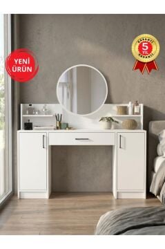 Aynalı Makyaj Masası, Çekmeceli ve 2 Kapaklı Makyaj Masası Organizeri | Talos