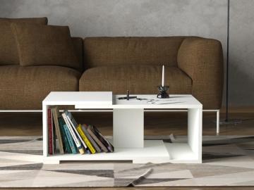 Dekorister Modern Orta Sehpa Beyaz