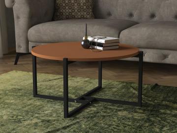 Dekorister Exclusive Noce Demir Orta Sehpa Ginger