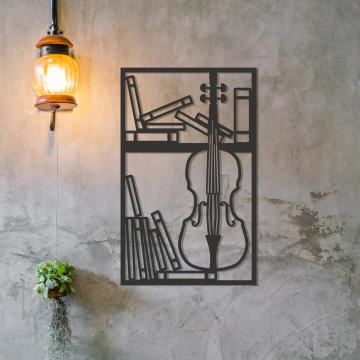 Dekorister Viola Dekoratif Metal Duvar Tablo