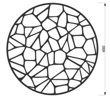 Dekorister Life Dekoratif Metal Duvar Tablo