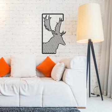 Dekorister Ren Dekoratif Metal Duvar Tablo