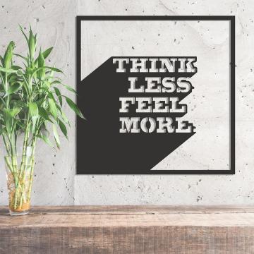 Dekorister Less-More Dekoratif Metal Duvar Tablo