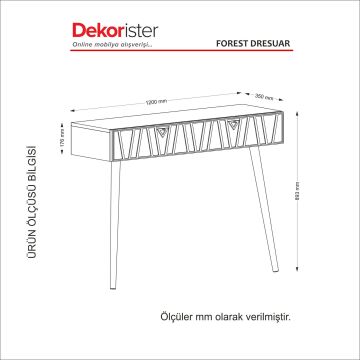 Forest Dresuar Ceviz- Sardunya