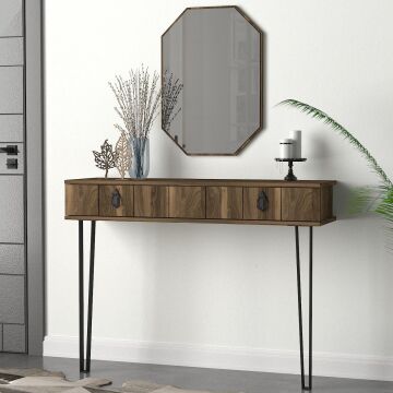 Lost Aynalı Dresuar Ceviz