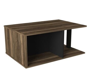 Hilda Orta Sehpa Ceviz-Siyah