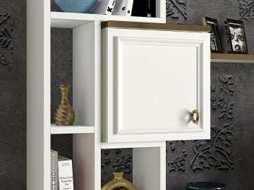 Kornelya Tv Ünitesi Beyaz