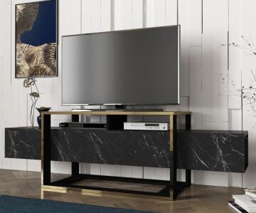 Dekorister Bianco Tv Ünitesi Mermer