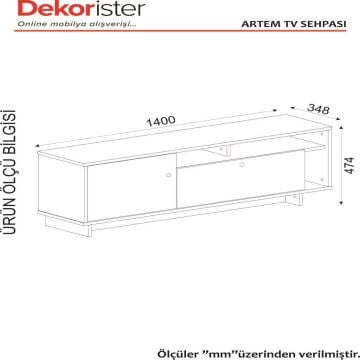 Artem Tv Ünitesi Rebab-Mermer