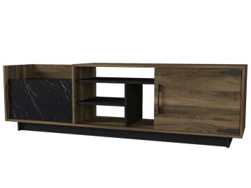 Dekorister Exclusive Siento Tv Ünitesi Ceviz-Mermer